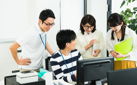 東北の活性化を目指して若い社員が活躍中！